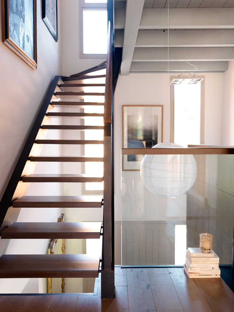 Property management service Chamonix stairs